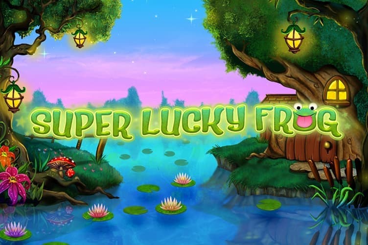 Super Lucky Frog logo