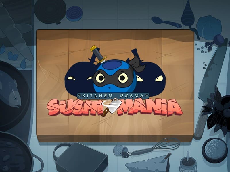 Kitchen drama Sushi Mania logo
