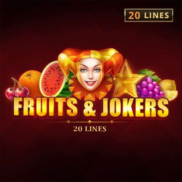 Fruits&Jokers: 20 lines logo