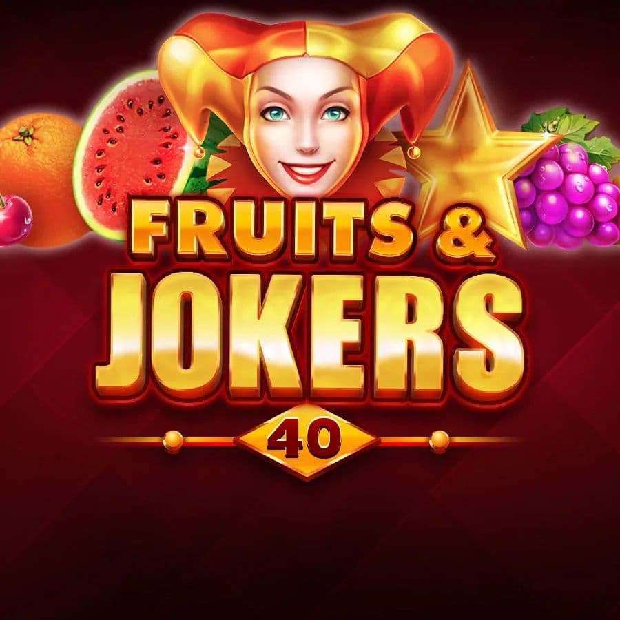 Fruits&Jokers: 40 lines logo