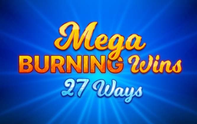 Mega Burning Wins: 27 ways logo