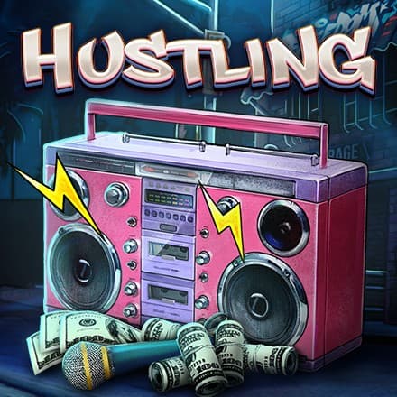 Hustling logo
