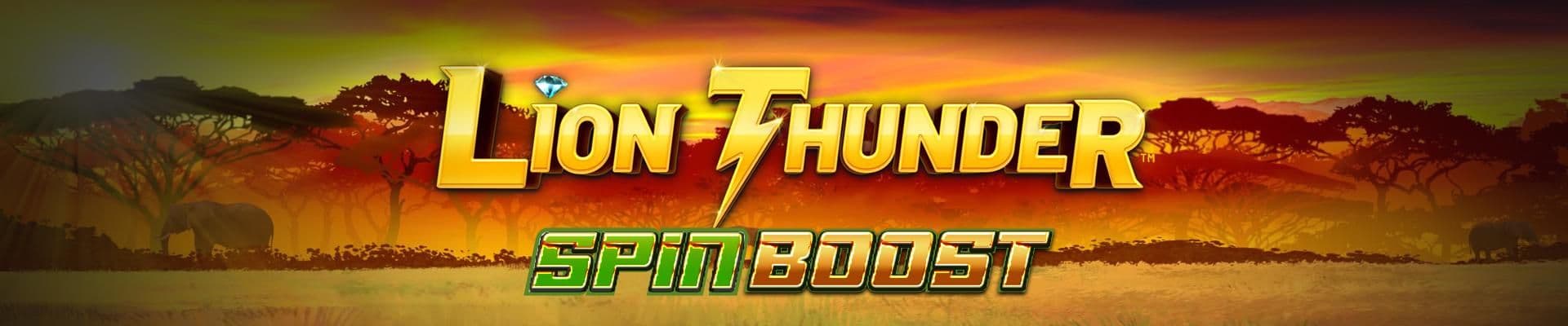 Lion Thunder Spin Boost™ logo
