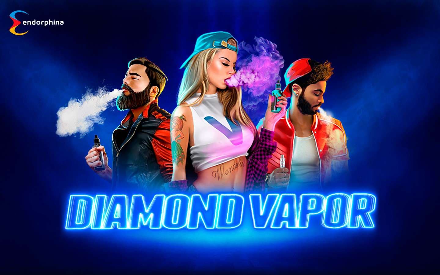 The Diamond Vapor logo