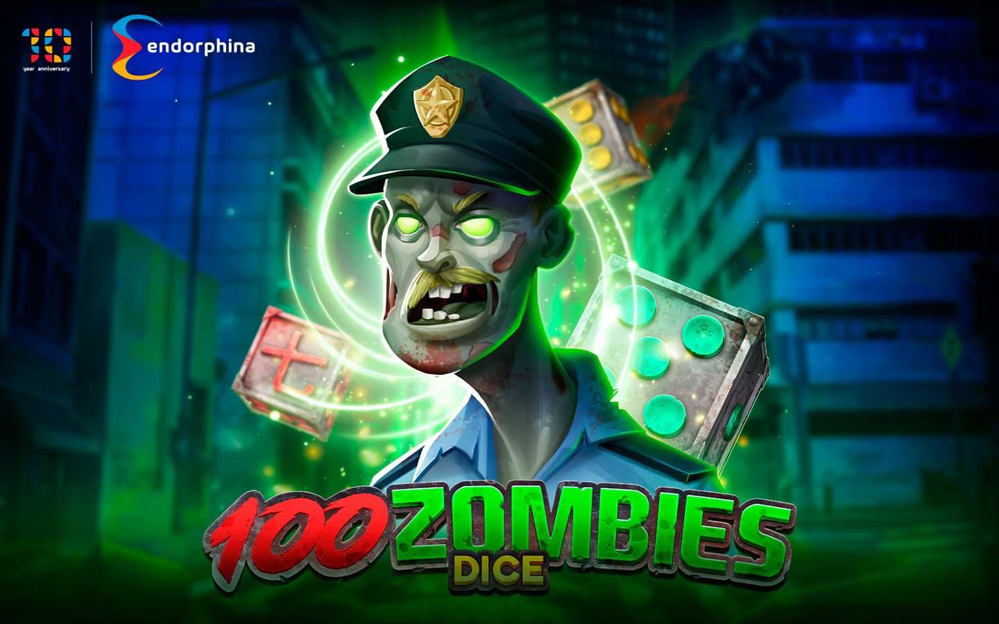 100 Zombies Dice logo