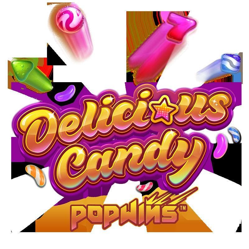 DELICIOUS CANDY™ POPWINS™ logo