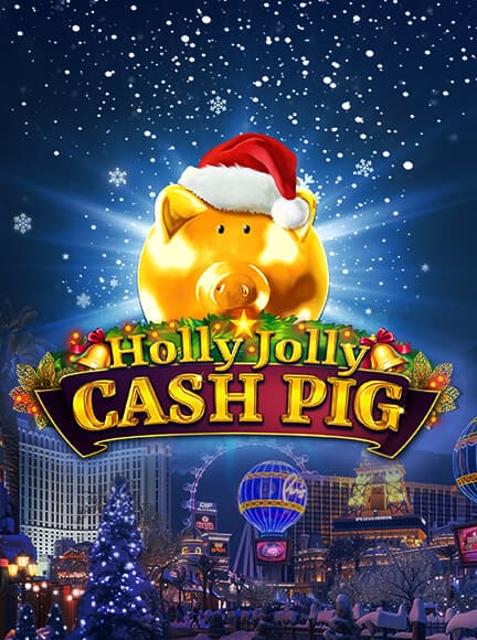 Holly Jolly Cash Pig logo