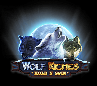 Wolf Riches Hold N Spin logo