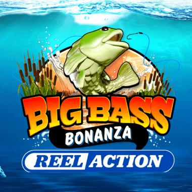 Big Bass Bonanza Reel Action logo