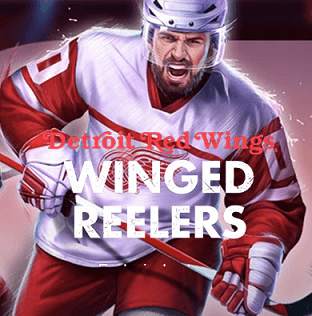 Detroit Red Wings Winged Reelers logo