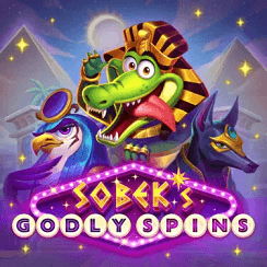 Sobek’s Godly Spins logo