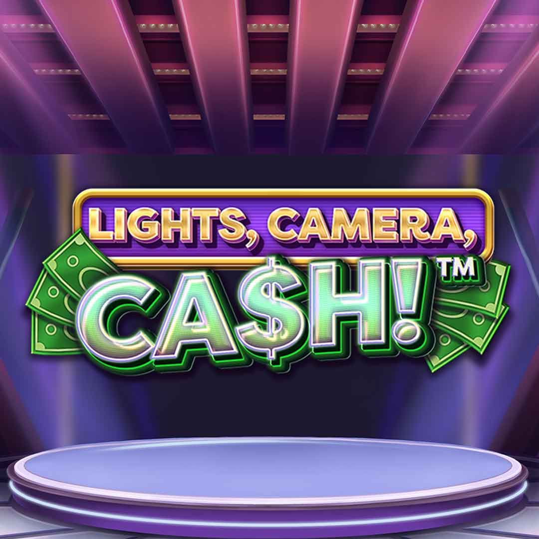 Lights, Camera, Cash! logo