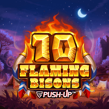 10 Flaming Bisons logo
