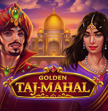 Golden Taj Mahal logo