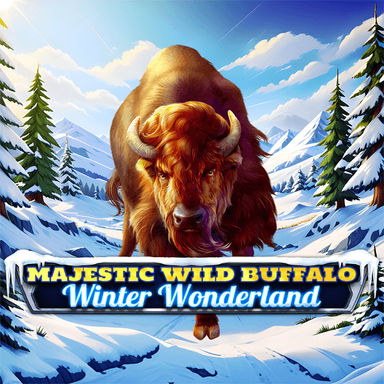 Majestic Wild Buffalo – Winter Wonderland logo