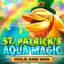 St. Patrick’s Aqua Magic Hold and Win logo