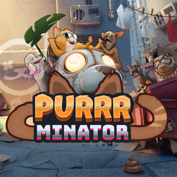 Purrrminator logo