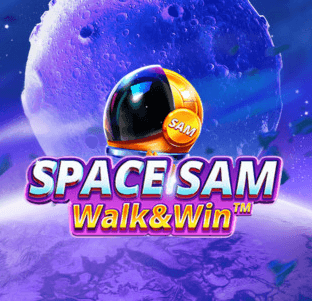 Space Sam Walk and Win  logo