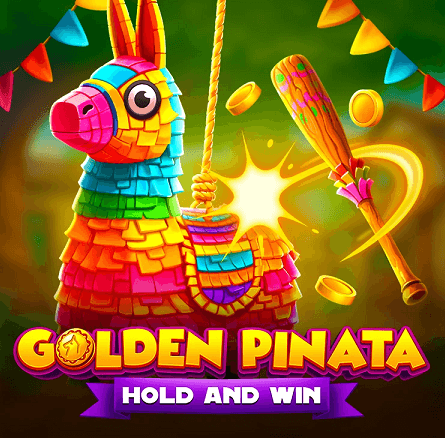 Golden Pinata Hold & Win logo