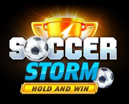 Soccer Storm Hold and Win logo
