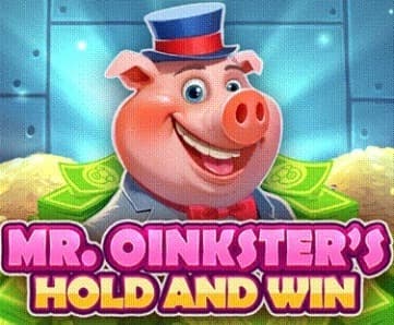Mr. Oinkster's Hold And Win logo
