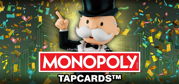 Monopoly Tapcards logo