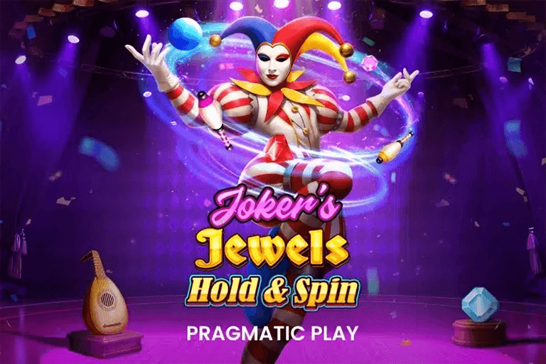 Joker’s Jewels Hold & Spin logo
