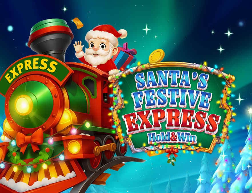 Santa’s Festive Express Hold & Win logo
