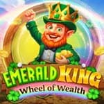 Emerald King Wheel of Wealth logo