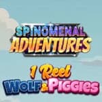 1 Reel Wolf & Piggies logo