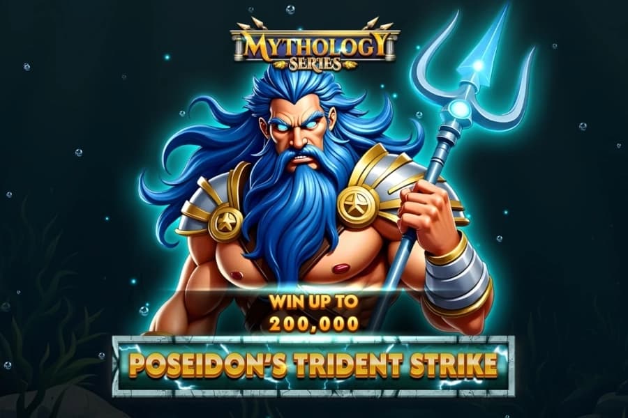 Poseidon’s Trident Strike logo