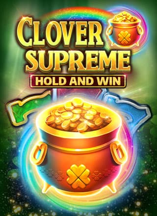 Clover Supreme Hold and Win logo