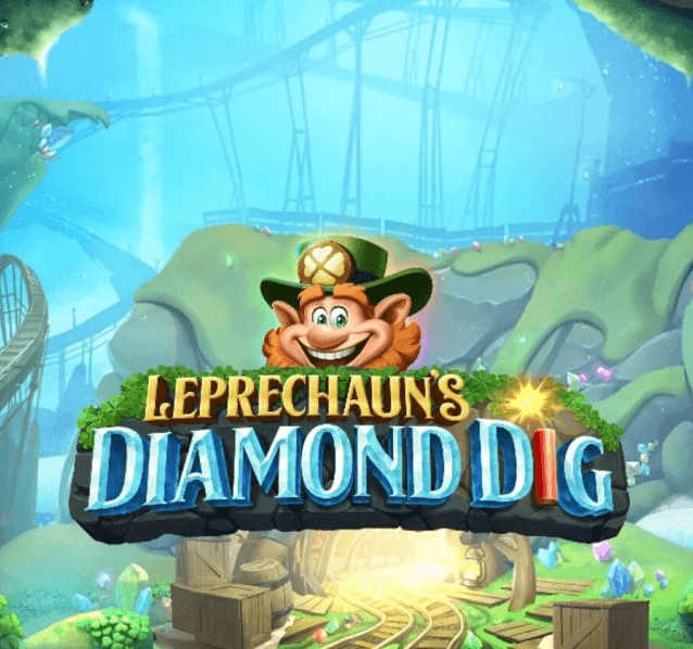 Leprechaun’s Diamond Dig logo